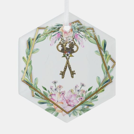 (image for) Treasurer Glass Ornament